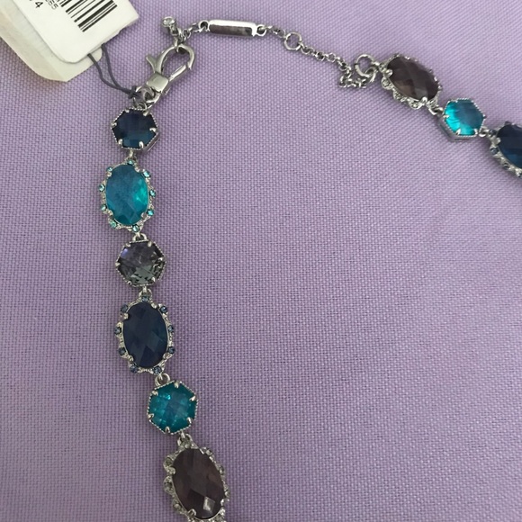 NWT Jenny Packham Precious Stone Necklace - Picture 3 of 3